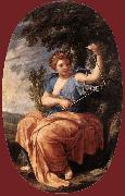 Eustache Le Sueur The Muse Terpsichore oil painting artist